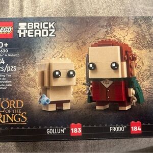 LEGO BrickHeadz 40630 Gollum & Frodo Lord of the Rings Retired Set